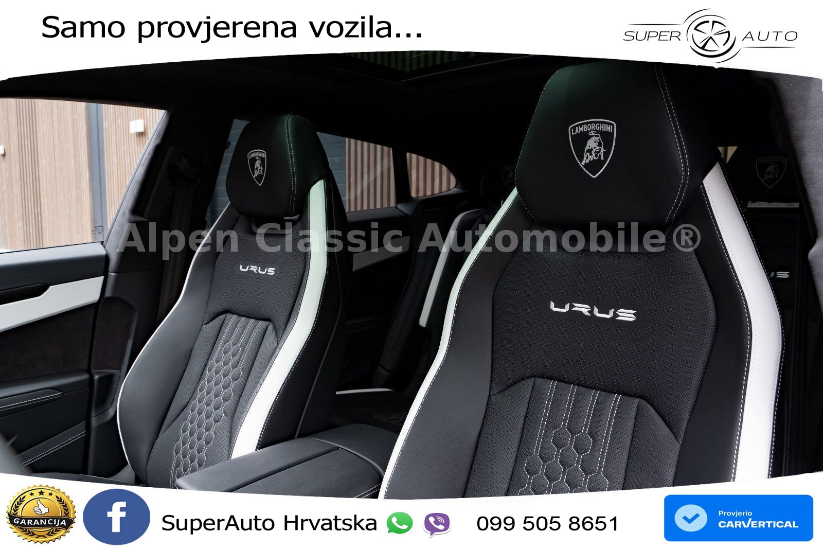 Lamborghini Urus S 4.0 V8 (666 KS) 4WD Automatic LED+GR SJED+ACC
