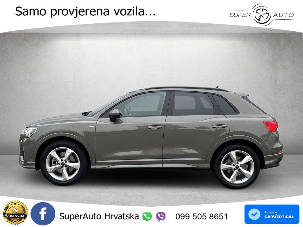 Audi Q3 40 TFSI (190 KS) quattro S tronic S line MATRIX+GR SJED+KAM