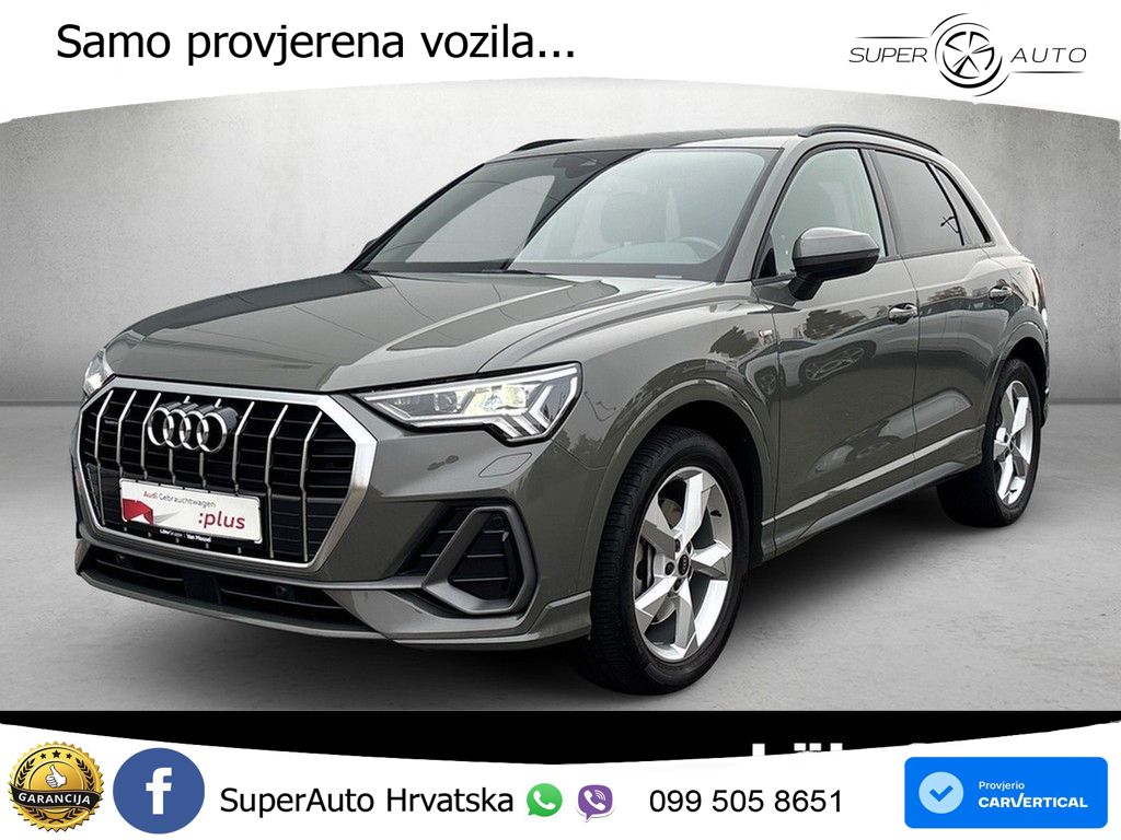 Audi Q3 40 TFSI (190 KS) quattro S tronic S line MATRIX+GR SJED+KAM