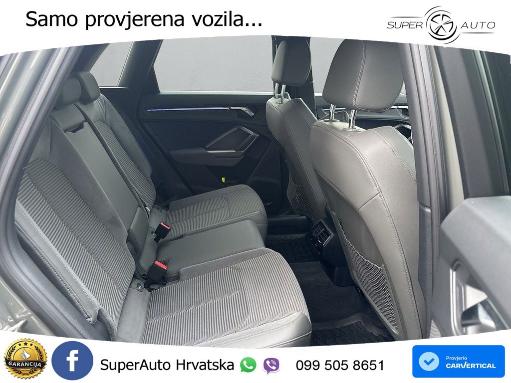 Audi Q3 40 TFSI (190 KS) quattro S tronic S line MATRIX+GR SJED+KAM