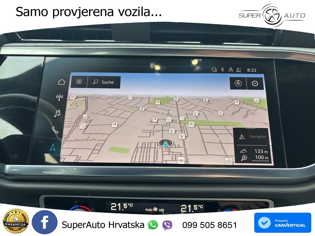Audi Q3 40 TFSI (190 KS) quattro S tronic S line MATRIX+GR SJED+KAM