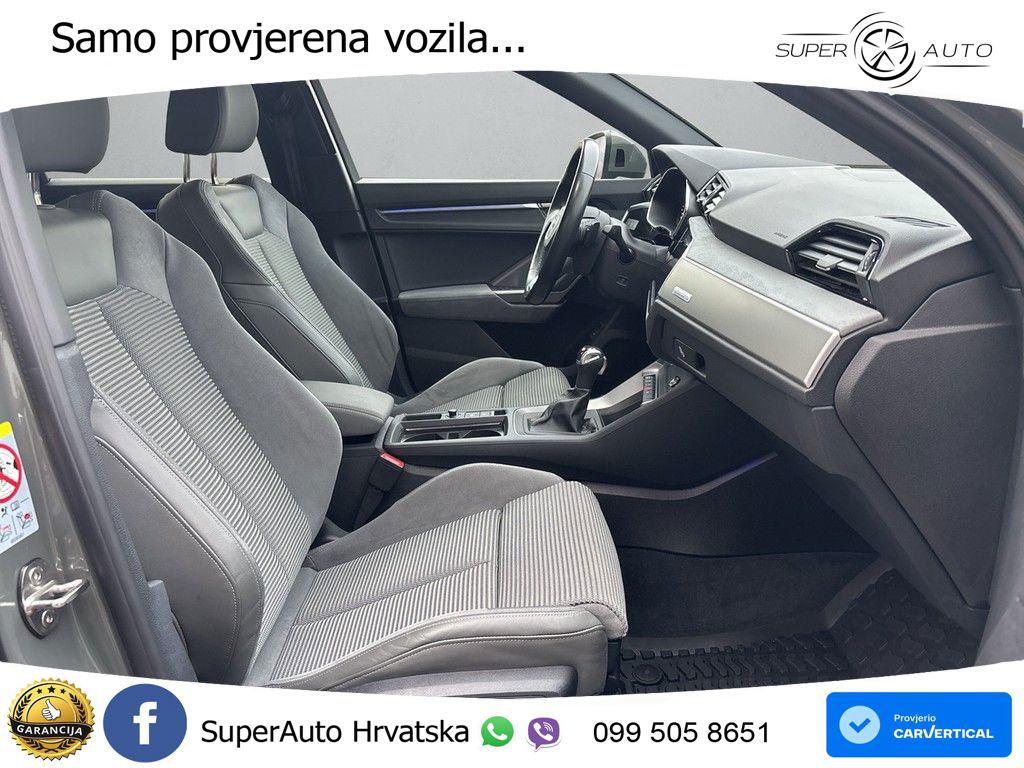 Audi Q3 40 TFSI (190 KS) quattro S tronic S line MATRIX+GR SJED+KAM