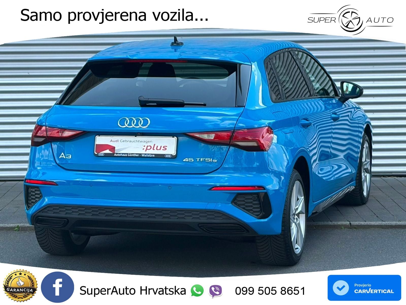 Audi A3 45 TFSIe (245 KS) S tronic S line LED+GR SJED+ACC