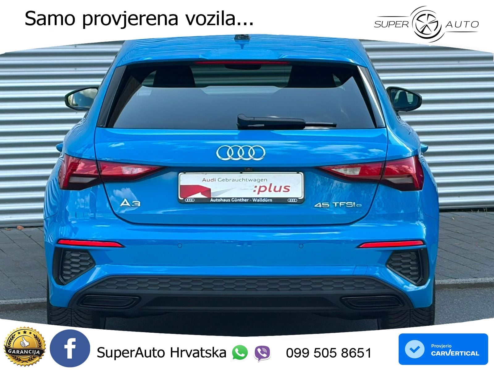 Audi A3 45 TFSIe (245 KS) S tronic S line LED+GR SJED+ACC
