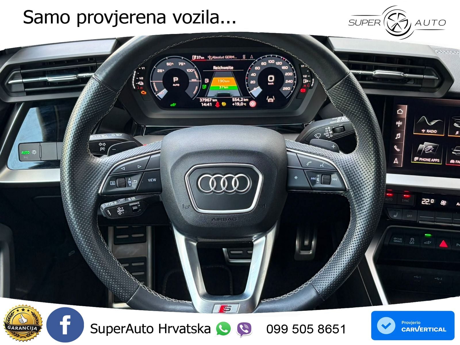 Audi A3 45 TFSIe (245 KS) S tronic S line LED+GR SJED+ACC
