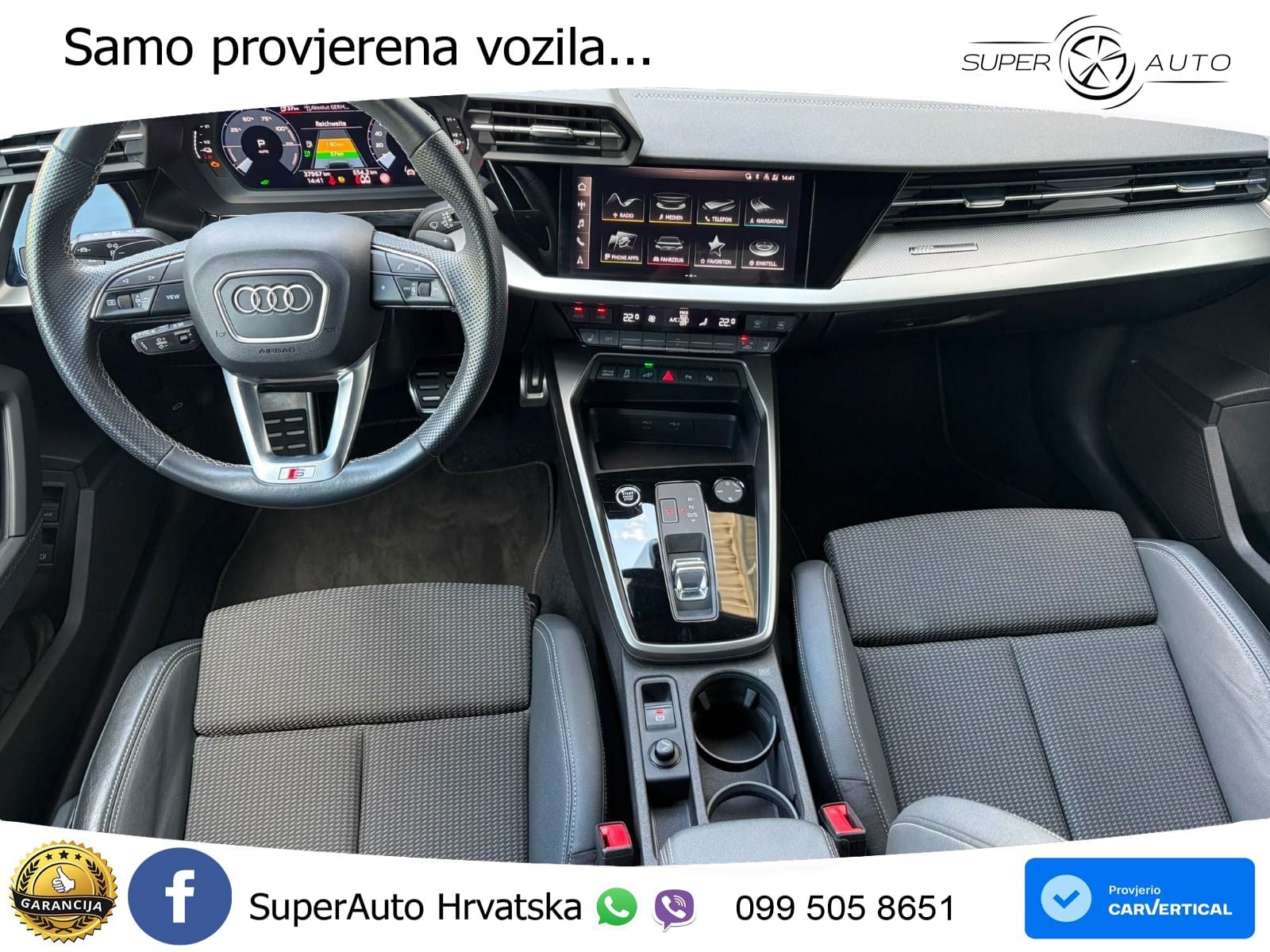 Audi A3 45 TFSIe (245 KS) S tronic S line LED+GR SJED+ACC
