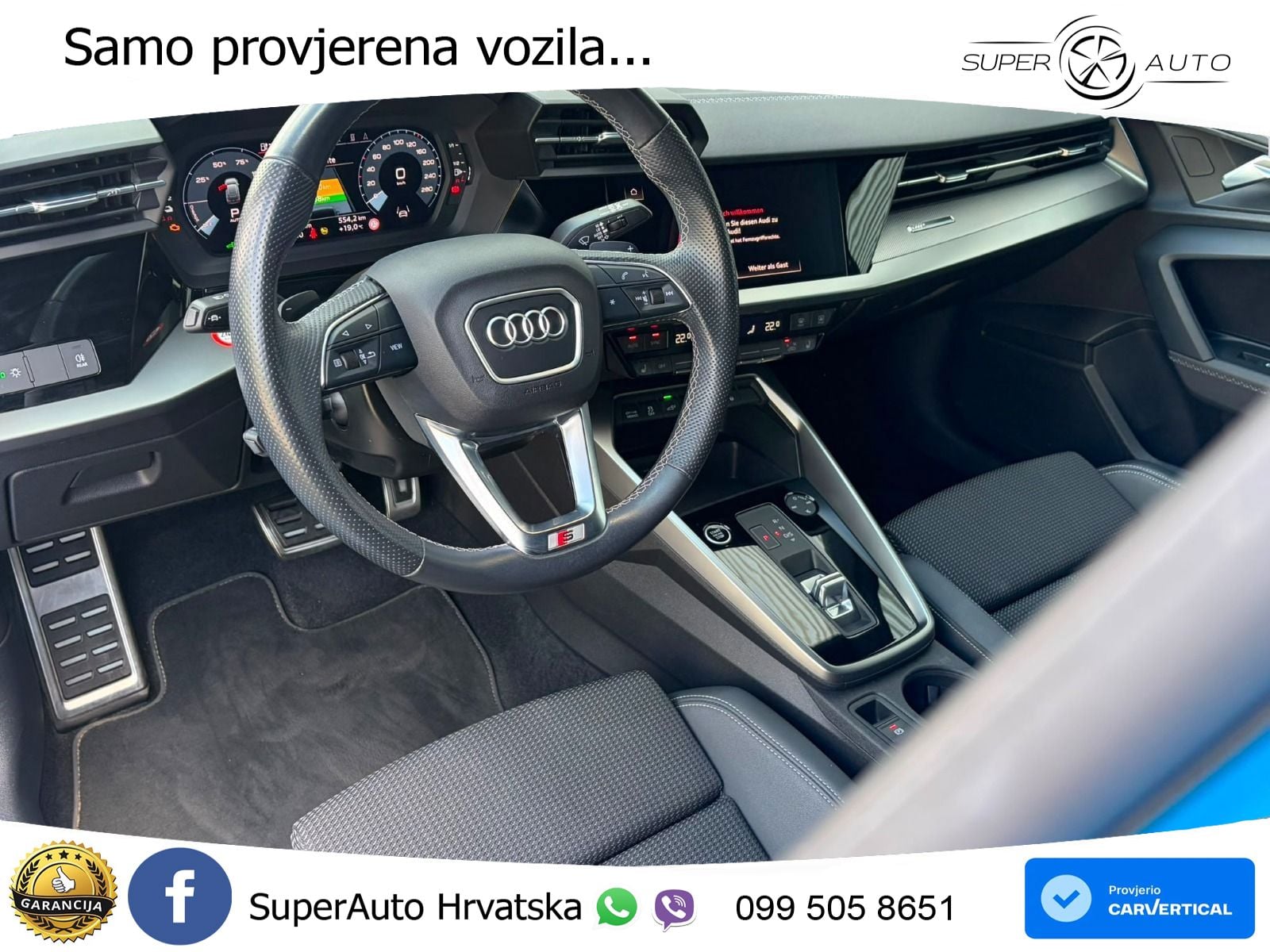Audi A3 45 TFSIe (245 KS) S tronic S line LED+GR SJED+ACC
