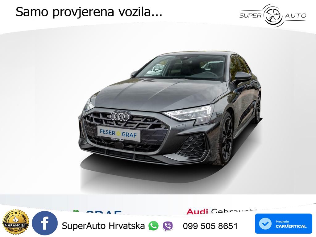 Audi A3 35 TFSI (150 KS) S tronic 2x S line LED+GR SJED+ACC