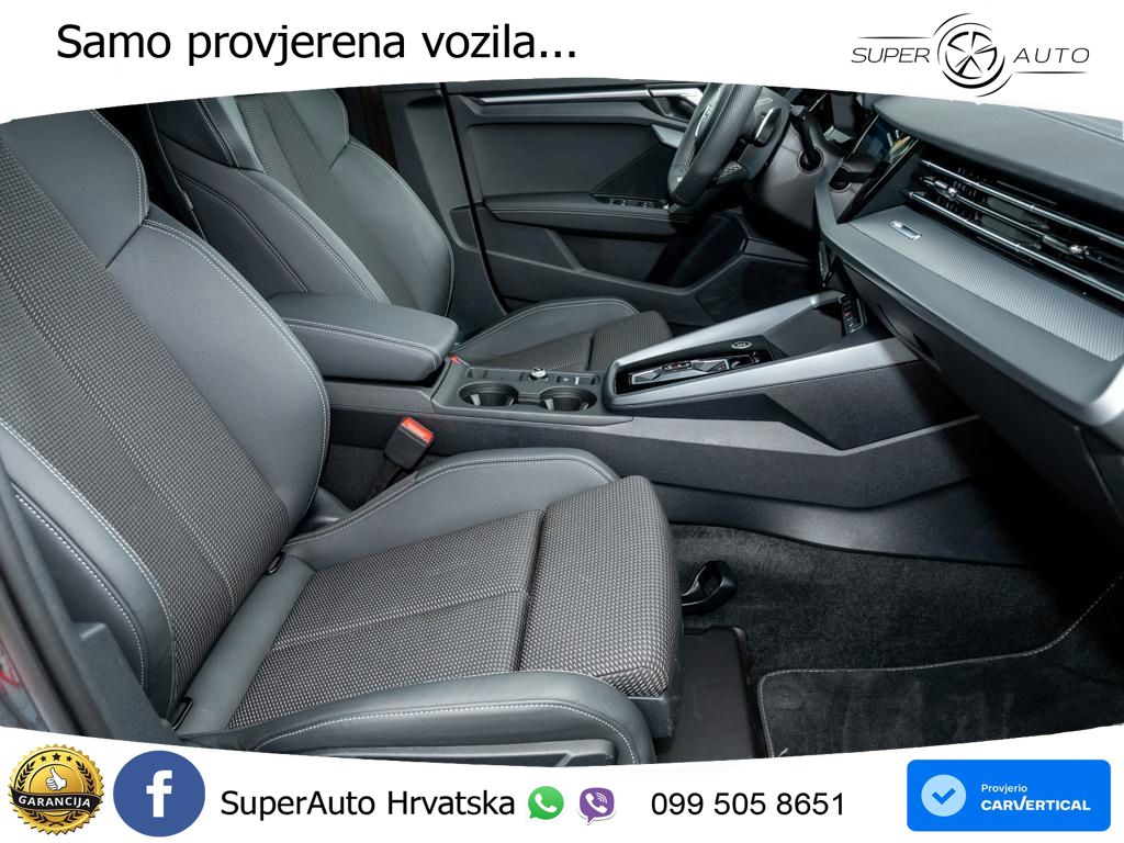 Audi A3 35 TFSI (150 KS) S tronic 2x S line LED+GR SJED+ACC
