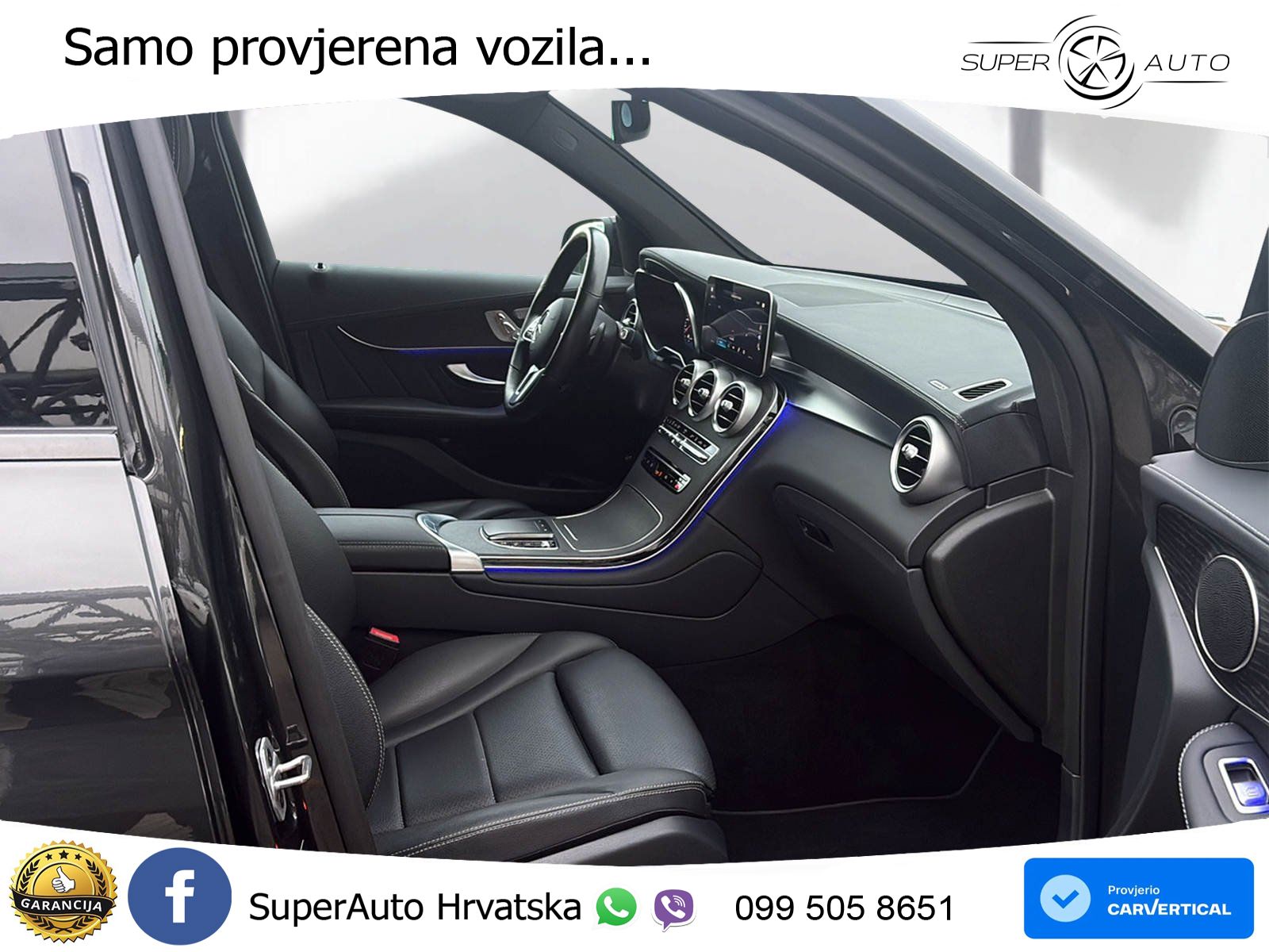 Mercedes GLC 300de (306 KS) 4MATIC 9G-TRONIC AMG ZRAČNI+ACC+GR SJED+360
