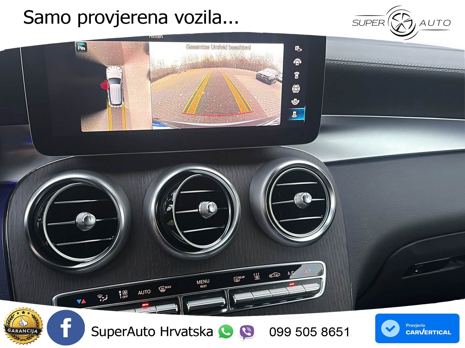Mercedes GLC 300de (306 KS) 4MATIC 9G-TRONIC AMG ZRAČNI+ACC+GR SJED+360