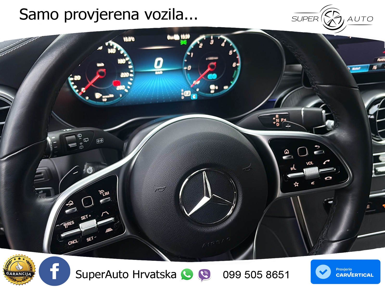 Mercedes GLC 300de (306 KS) 4MATIC 9G-TRONIC AMG ZRAČNI+ACC+GR SJED+360