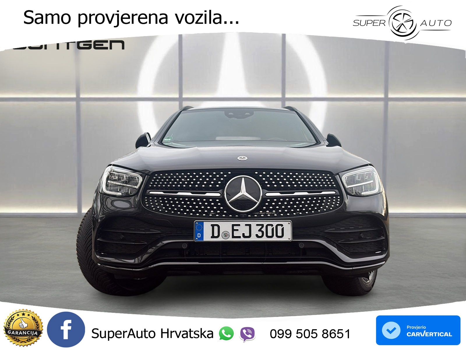 Mercedes GLC 300de (306 KS) 4MATIC 9G-TRONIC AMG ZRAČNI+ACC+GR SJED+360