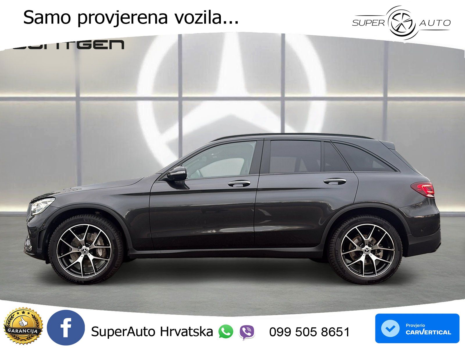 Mercedes GLC 300de (306 KS) 4MATIC 9G-TRONIC AMG ZRAČNI+ACC+GR SJED+360