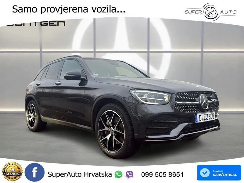 Mercedes GLC 300de (306 KS) 4MATIC 9G-TRONIC AMG ZRAČNI+ACC+GR SJED+360