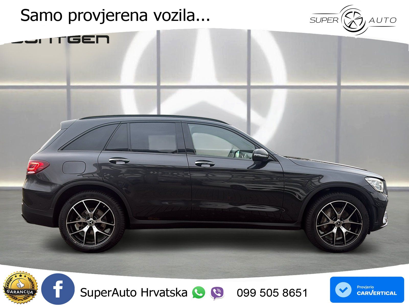 Mercedes GLC 300de (306 KS) 4MATIC 9G-TRONIC AMG ZRAČNI+ACC+GR SJED+360