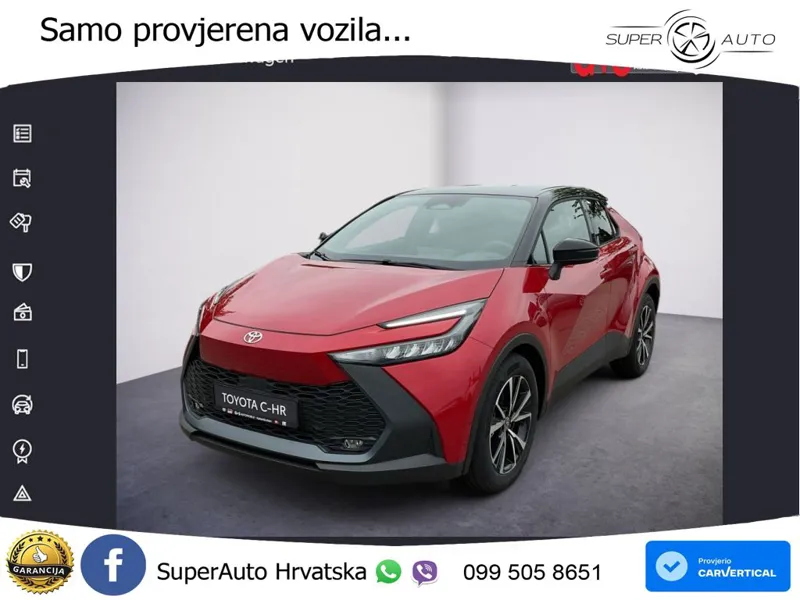 Toyota C-HR 1.8 (140 KS) Hybrid e-CVT Teamplayer LED+GR SJED+ACC