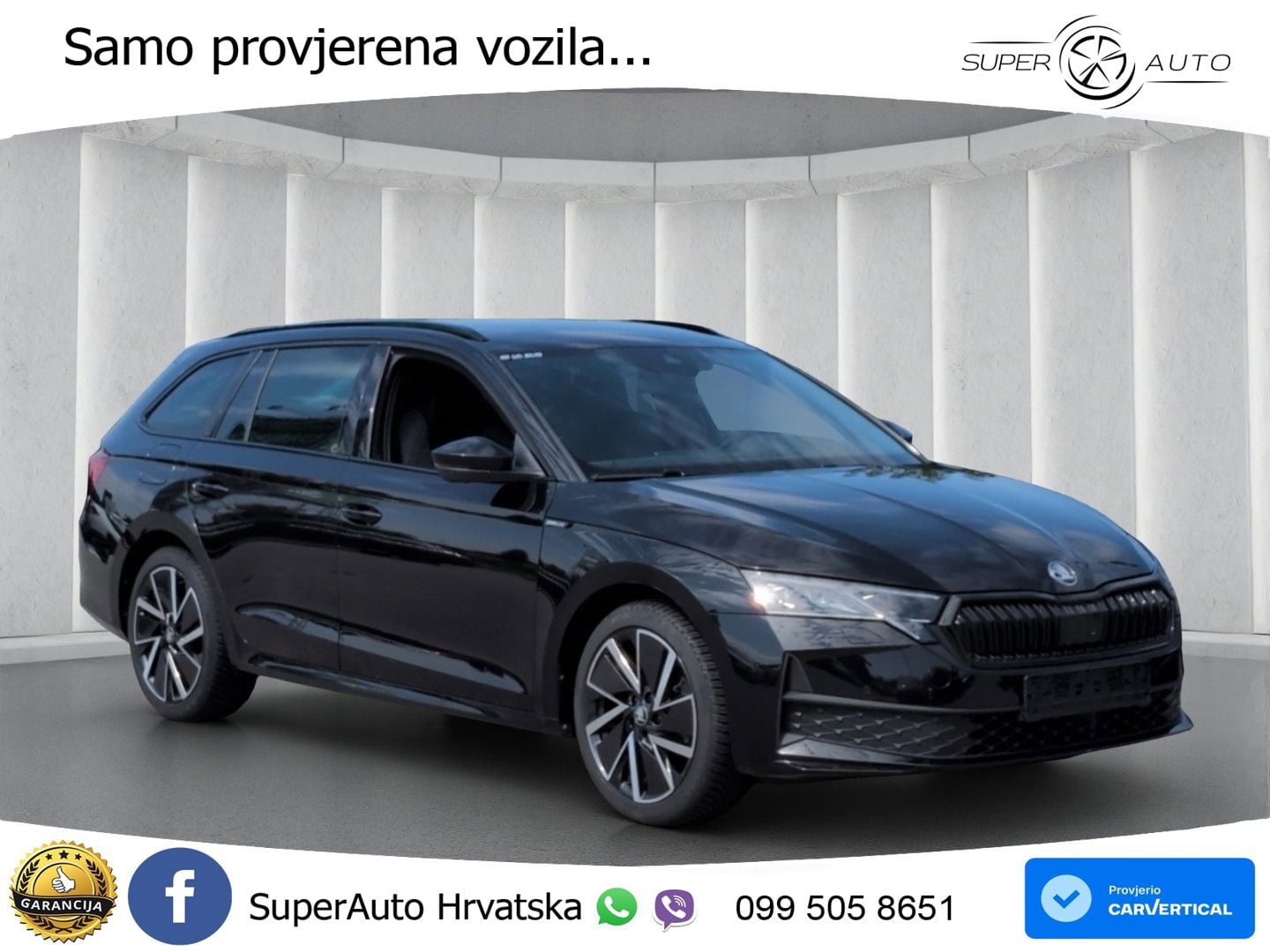 Škoda Octavia Combi 2.0 TDI (150 KS) DSG SportLine MATRIX+GR SJED+KAM