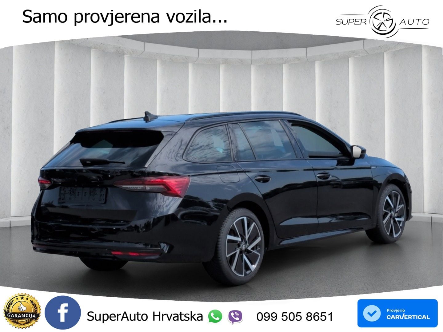 Škoda Octavia Combi 2.0 TDI (150 KS) DSG SportLine MATRIX+GR SJED+KAM