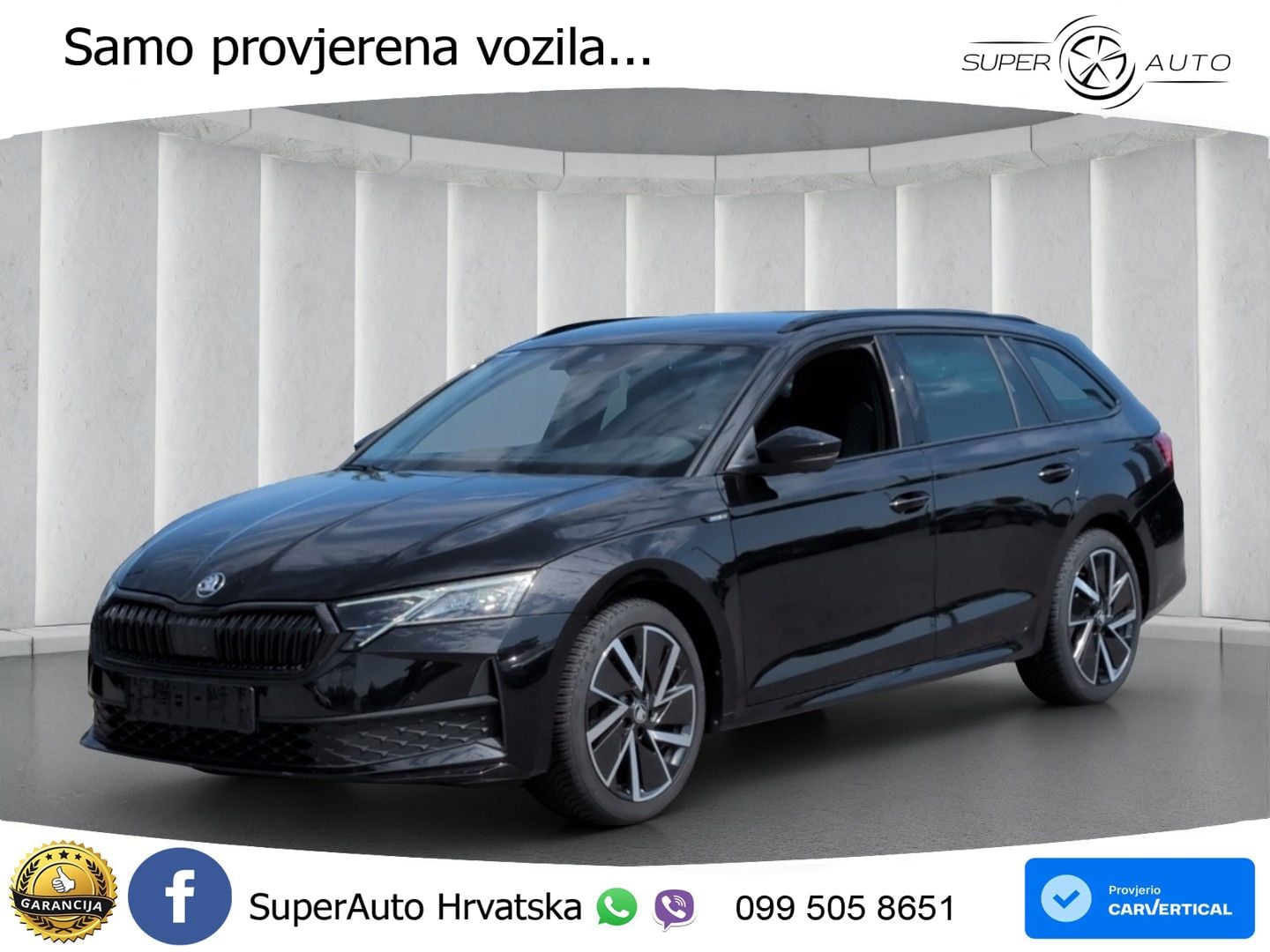 Škoda Octavia Combi 2.0 TDI (150 KS) DSG SportLine MATRIX+GR SJED+KAM