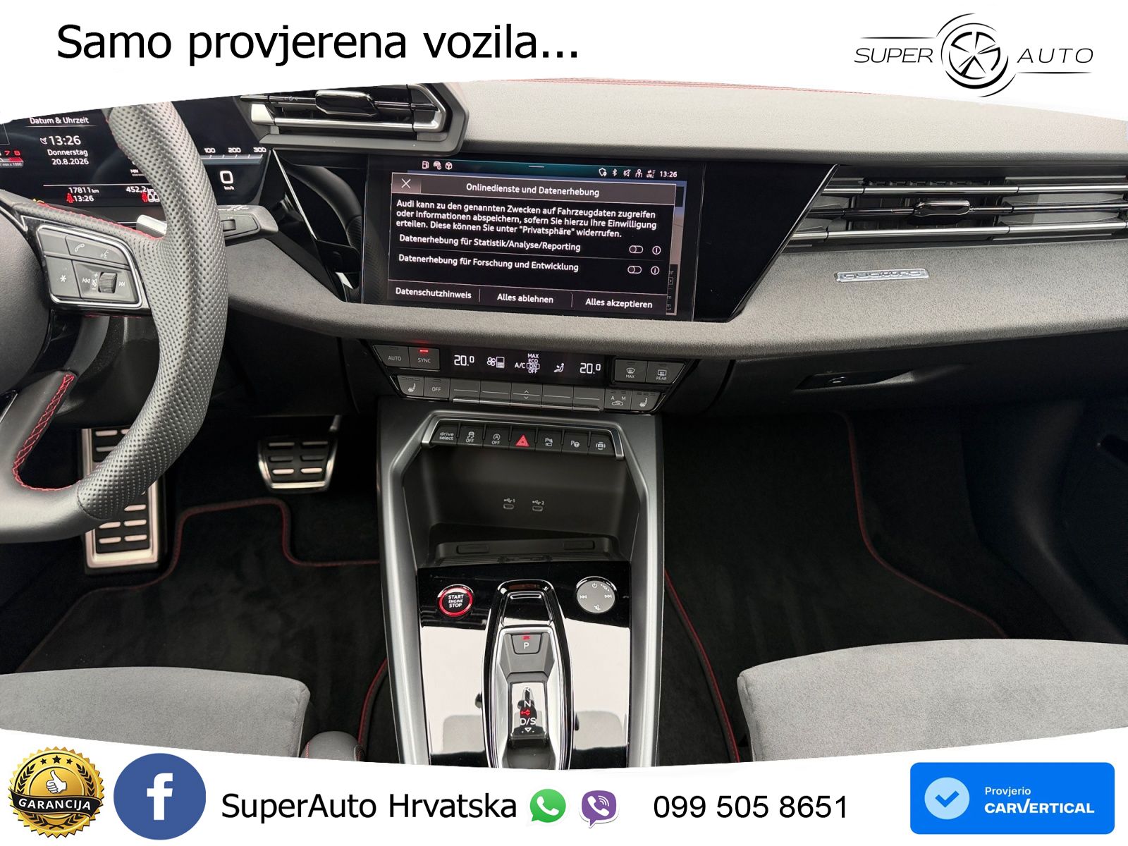 Audi S3 2.0 TFSI (333 KS) quattro S tronic MATRIX+GR SJED+KAM