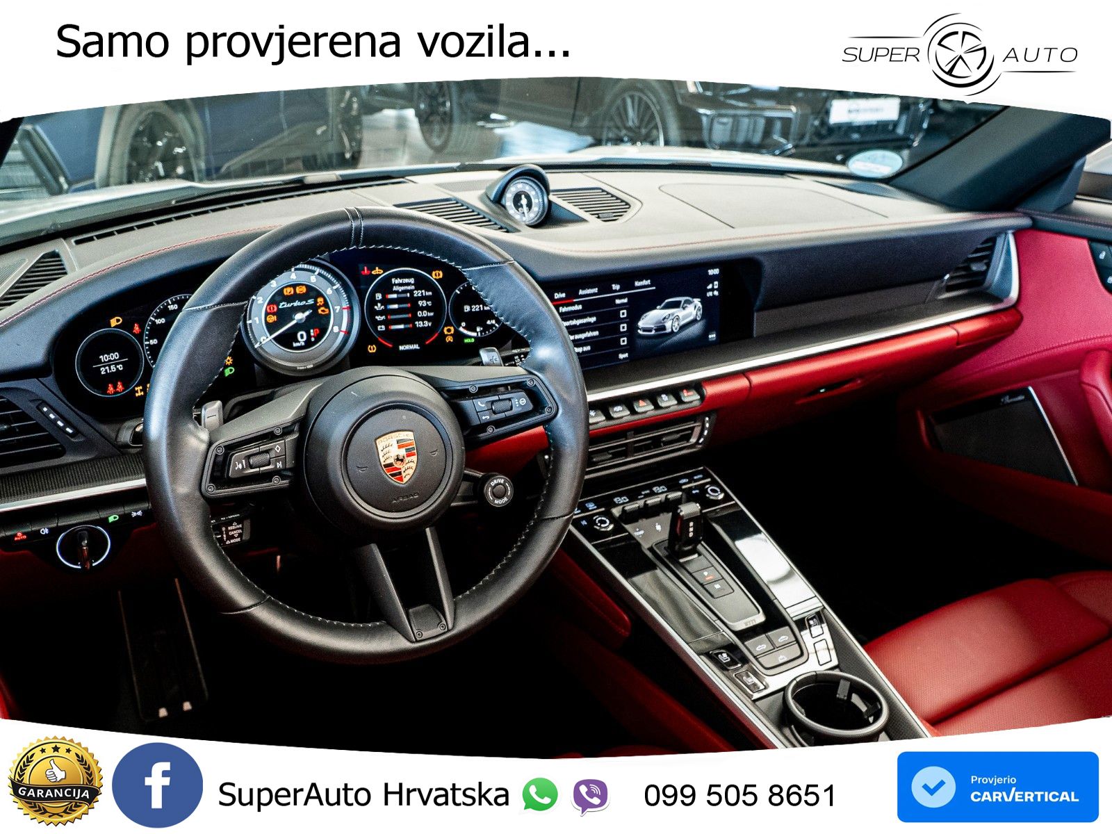 Porsche 911 Turbo S Cabriolet 3.8 (650 KS) PDK LED+GR SJED+ACC