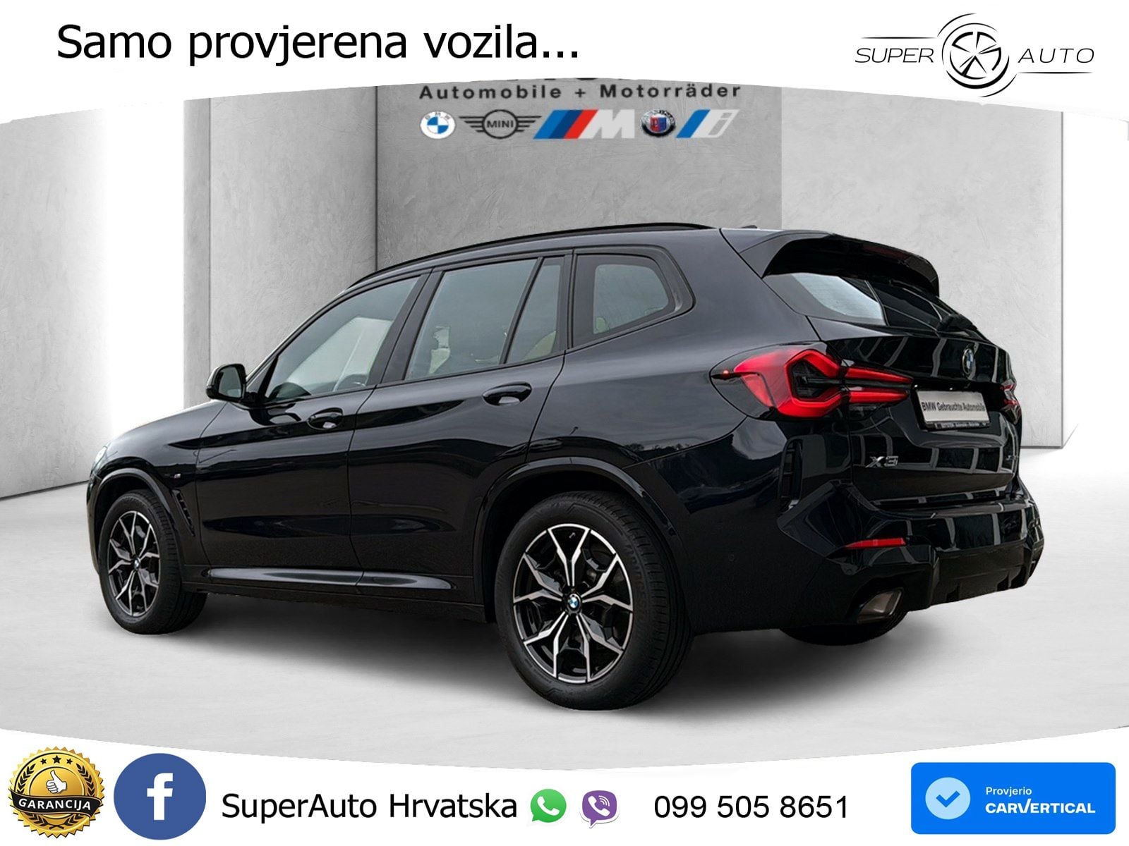BMW X3 20d xDrive Steptronic M Sport LED+GR SJED+ACC