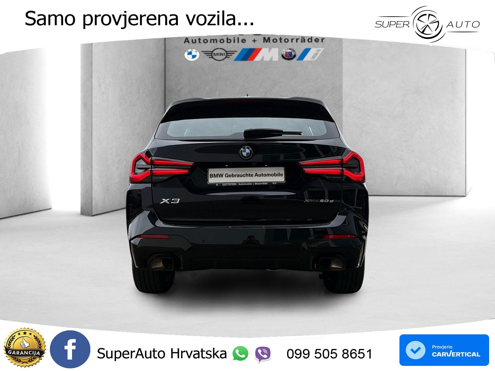 BMW X3 20d xDrive Steptronic M Sport LED+GR SJED+ACC