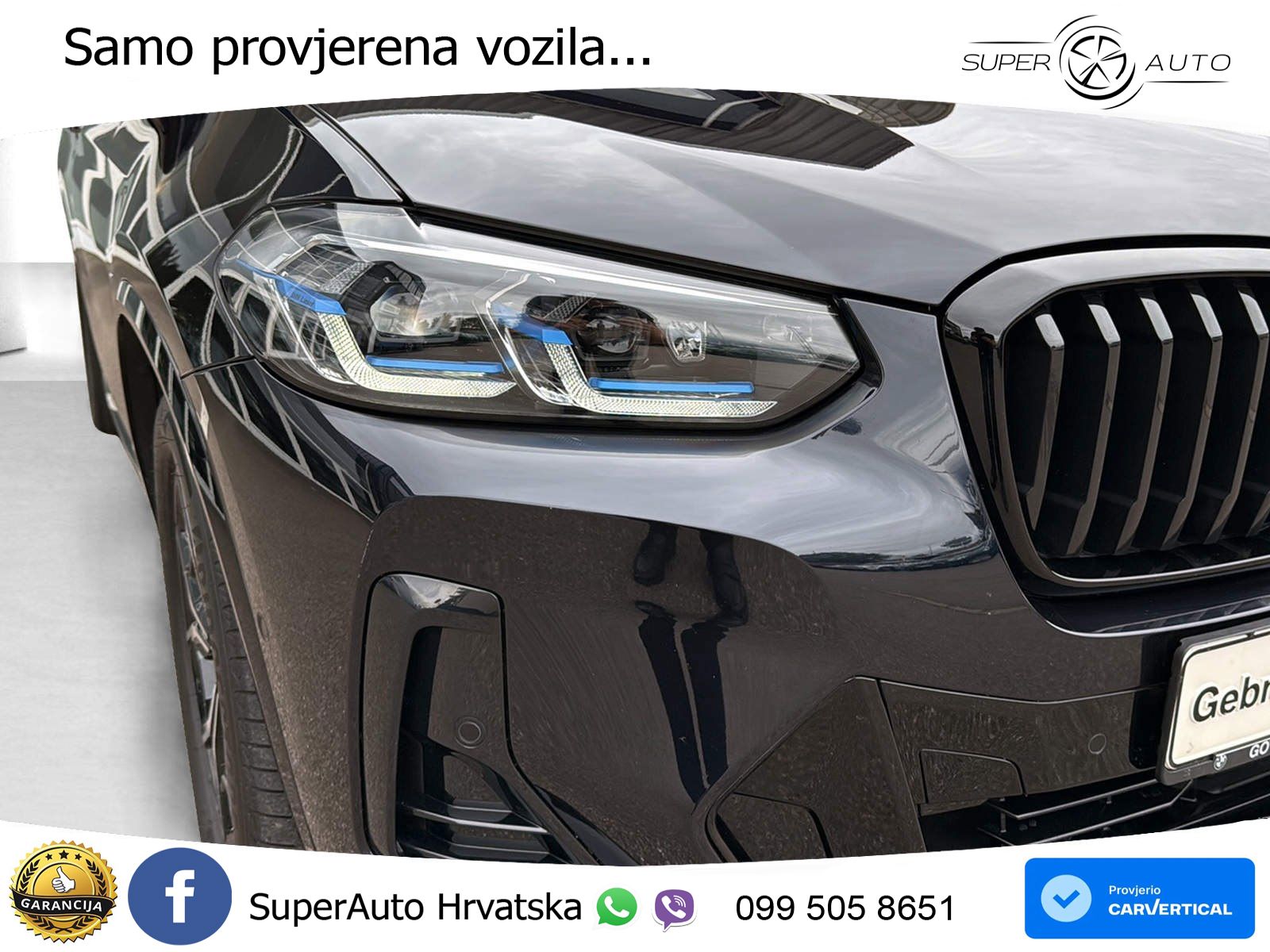 BMW X3 20d xDrive Steptronic M Sport LED+GR SJED+ACC