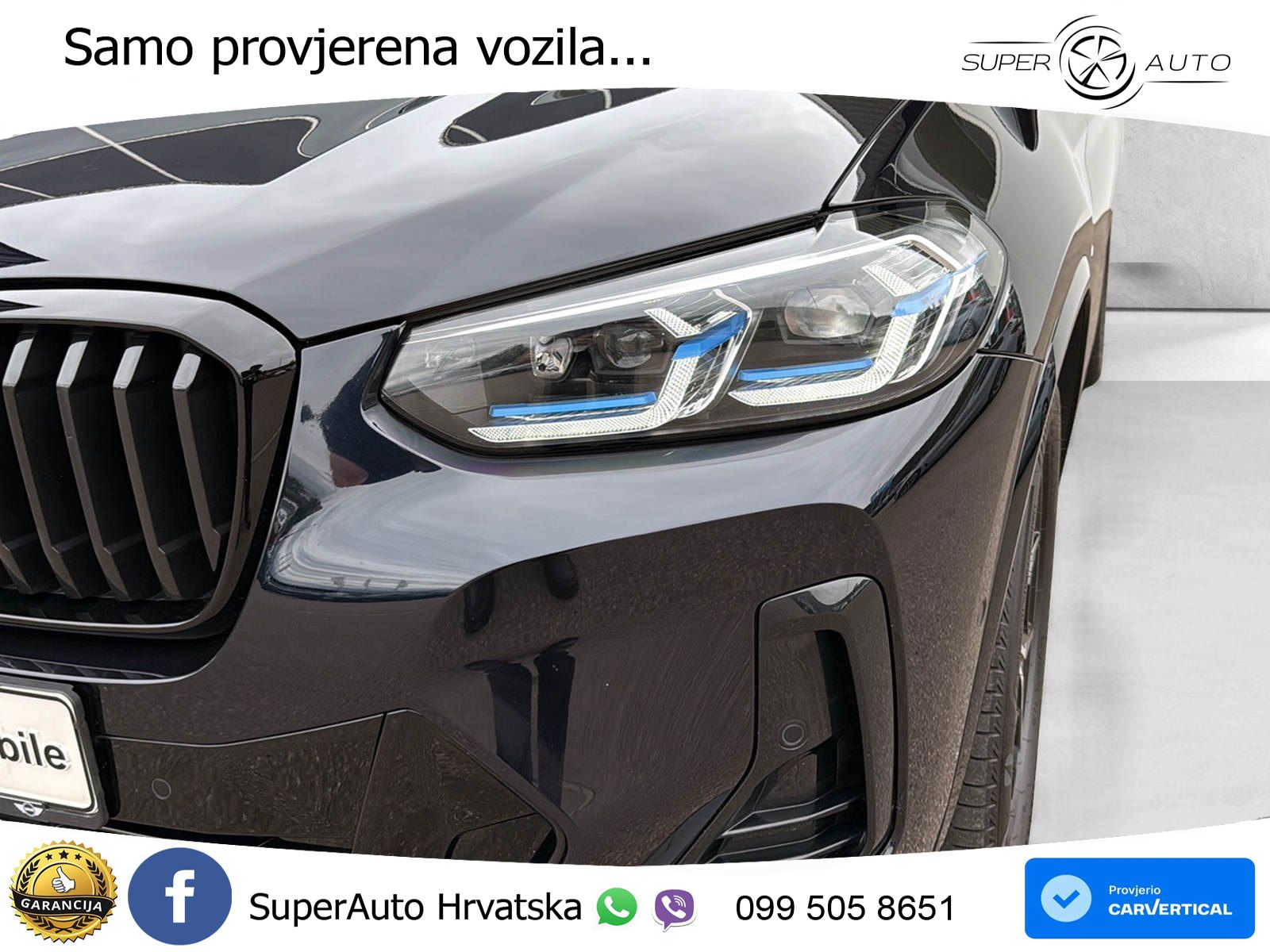 BMW X3 20d xDrive Steptronic M Sport LED+GR SJED+ACC
