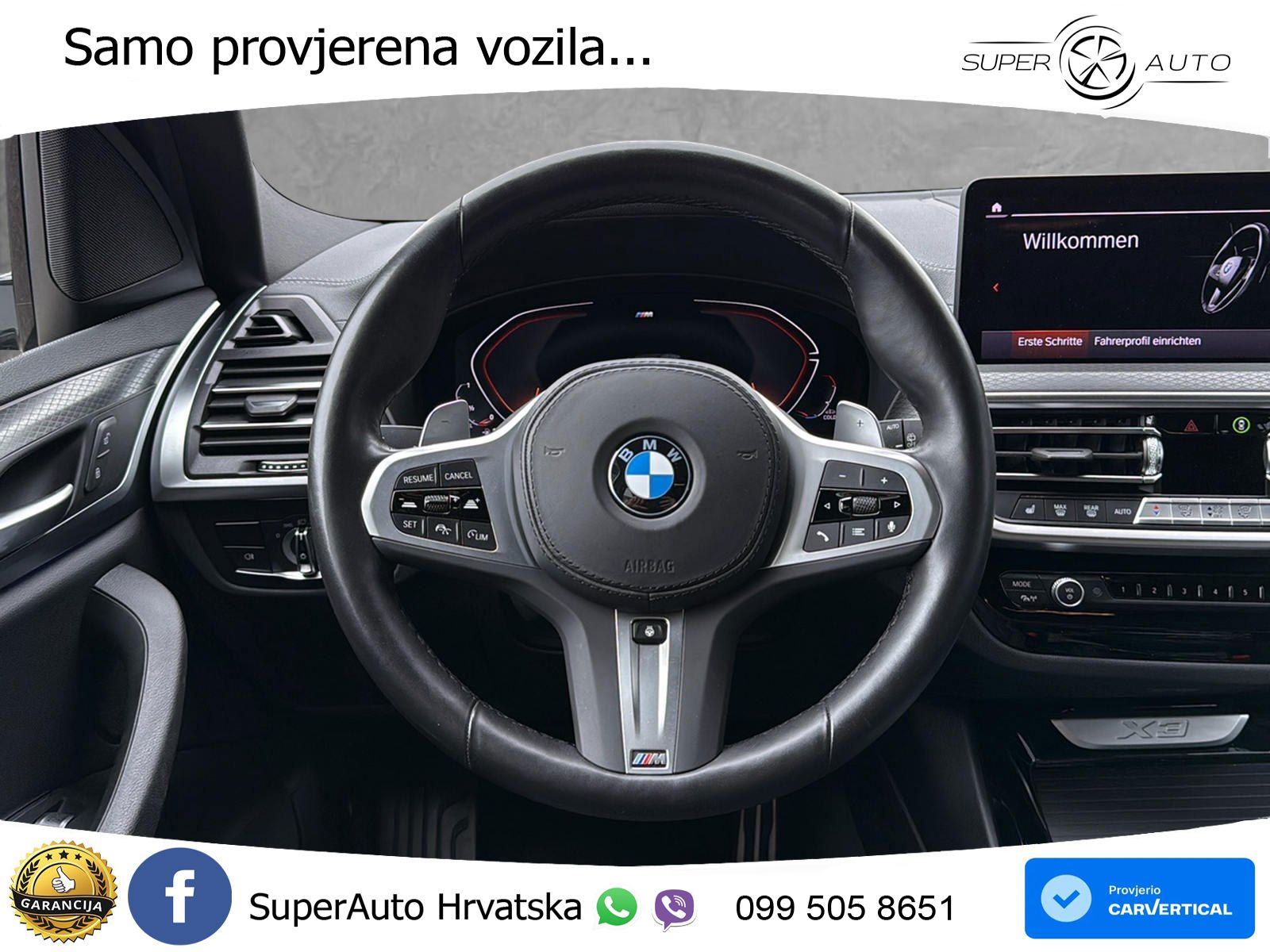 BMW X3 20d xDrive Steptronic M Sport LED+GR SJED+ACC