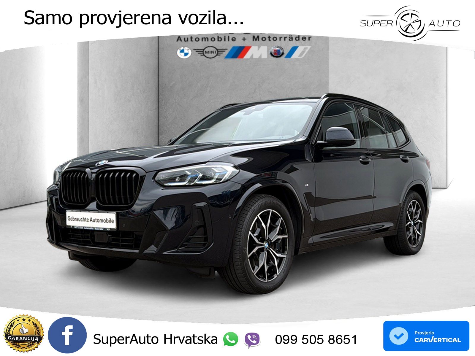BMW X3 20d xDrive Steptronic M Sport LED+GR SJED+ACC