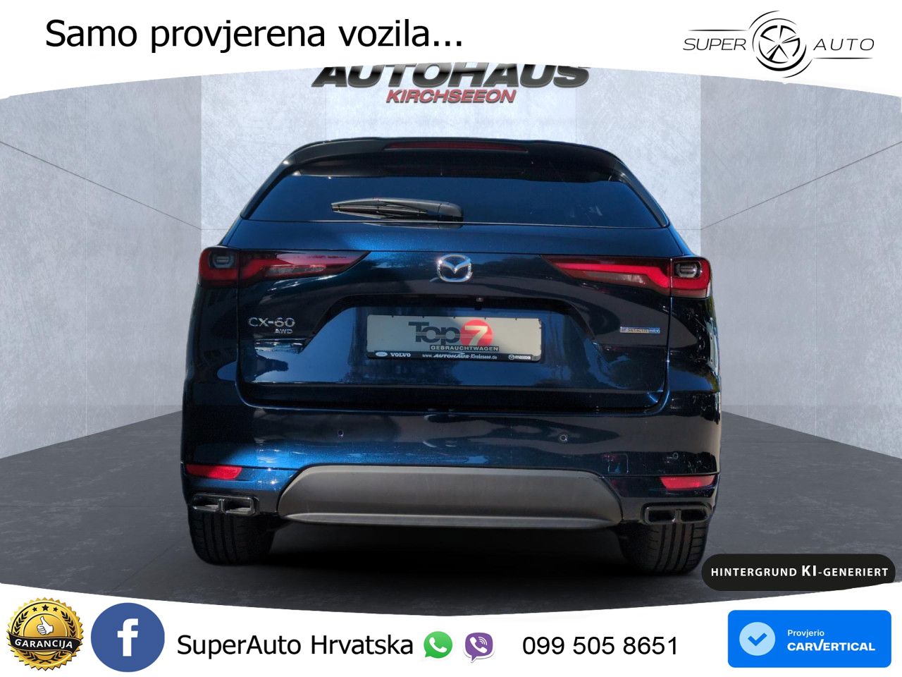 Mazda CX-60 2.5 e-Skyactiv (328 KS) AWD Automatic LED+GR SJED+ACC