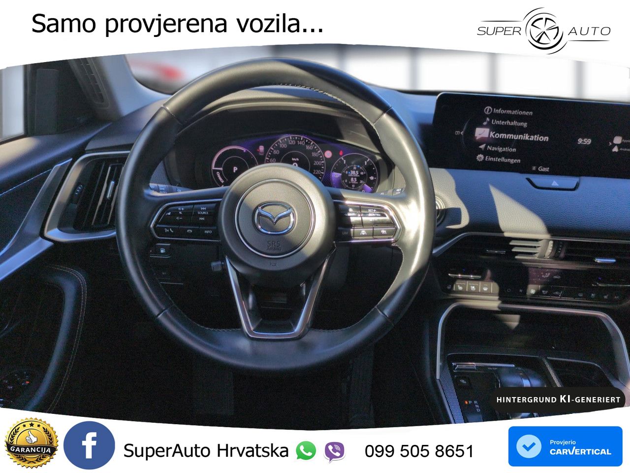 Mazda CX-60 2.5 e-Skyactiv (328 KS) AWD Automatic LED+GR SJED+ACC