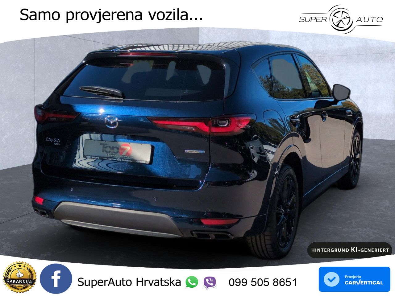 Mazda CX-60 2.5 e-Skyactiv (328 KS) AWD Automatic LED+GR SJED+ACC