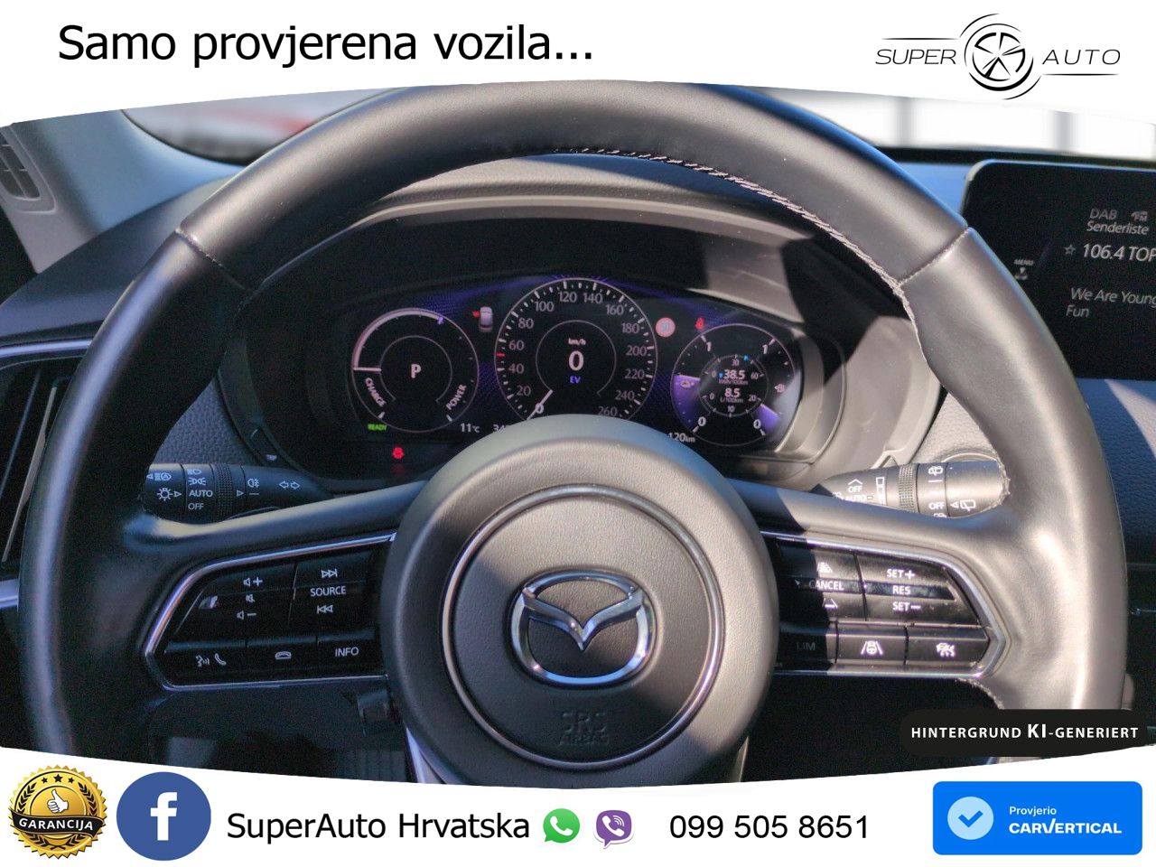 Mazda CX-60 2.5 e-Skyactiv (328 KS) AWD Automatic LED+GR SJED+ACC