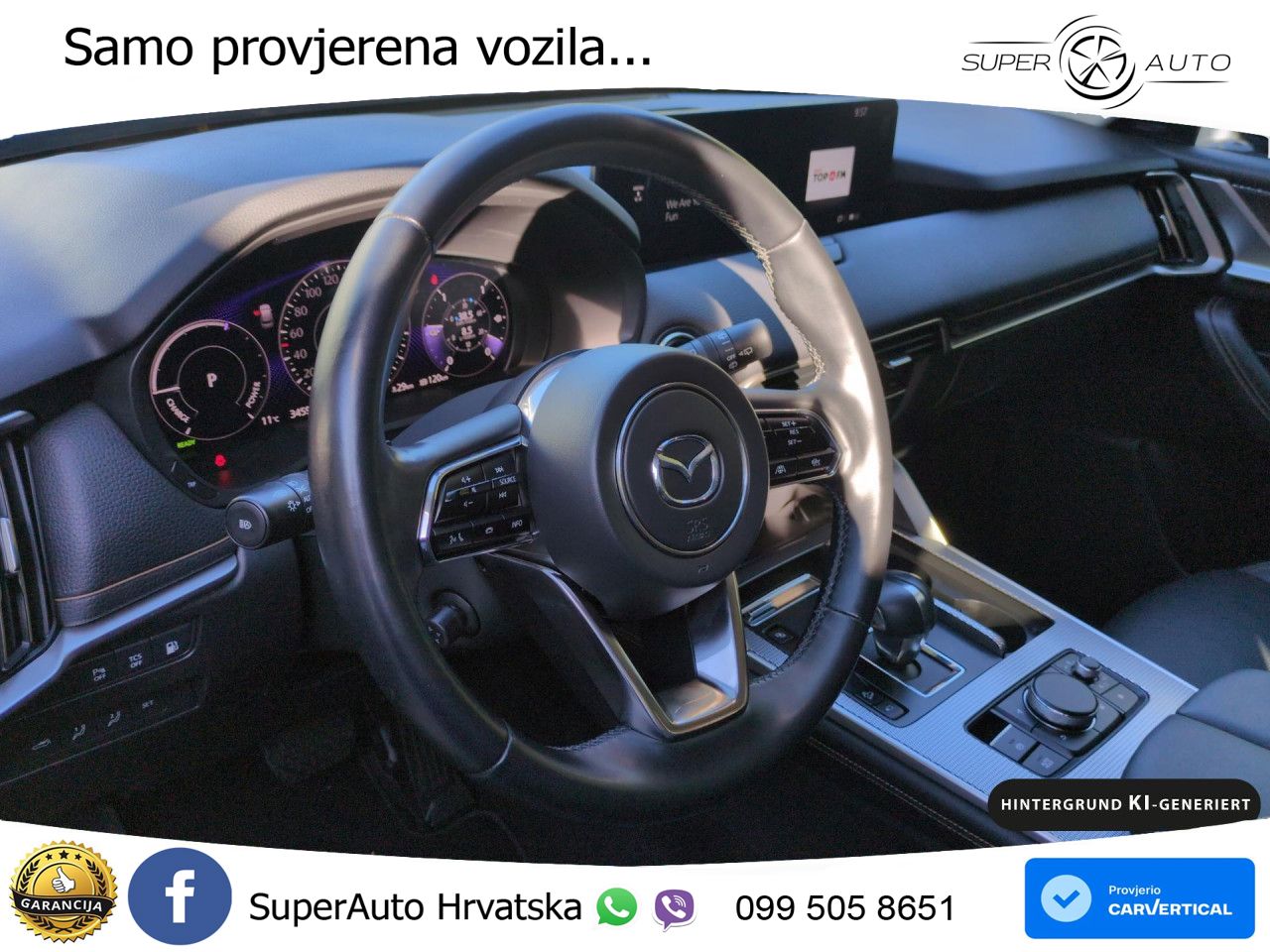 Mazda CX-60 2.5 e-Skyactiv (328 KS) AWD Automatic LED+GR SJED+ACC