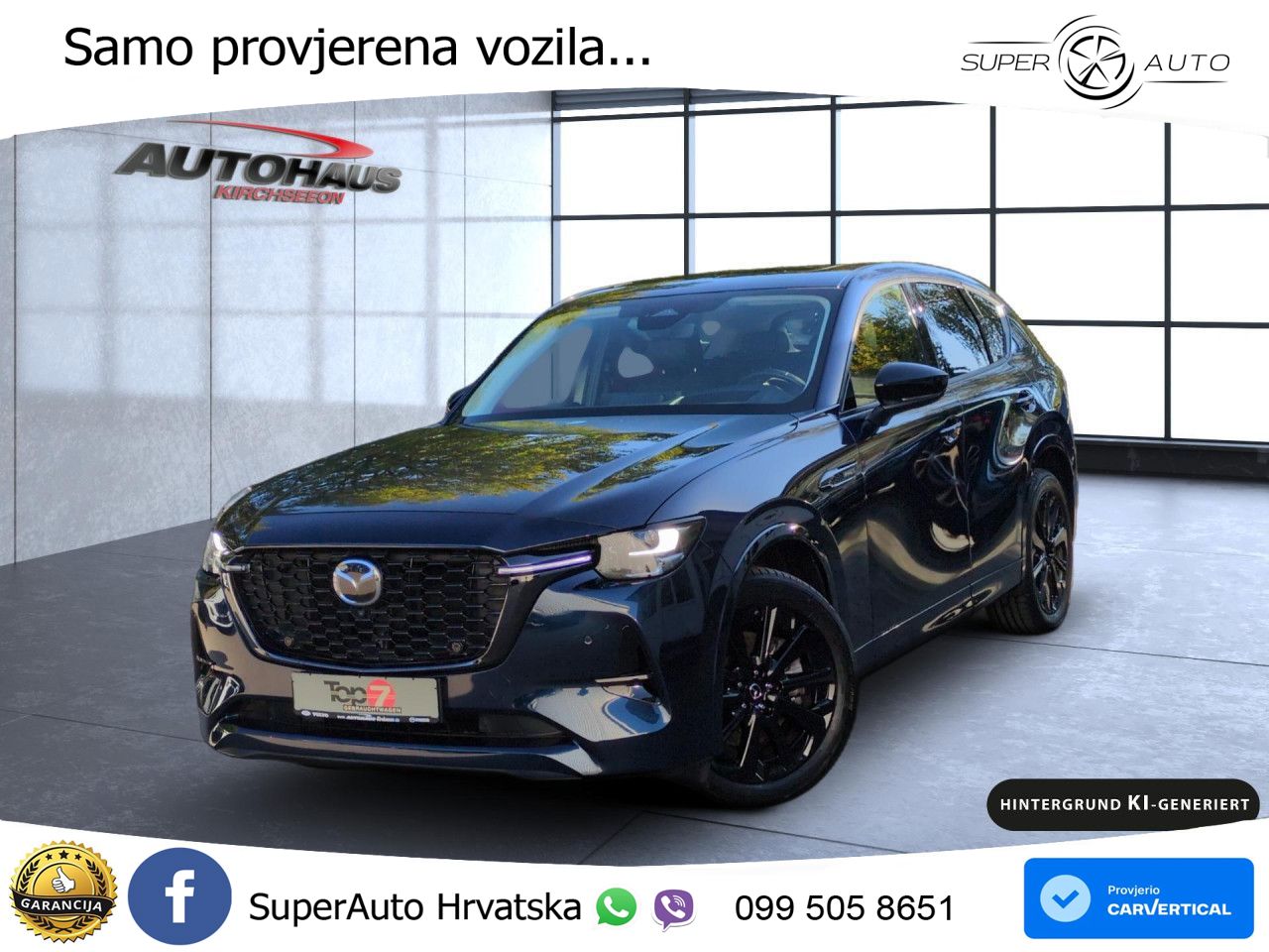 Mazda CX-60 2.5 e-Skyactiv (328 KS) AWD Automatic LED+GR SJED+ACC