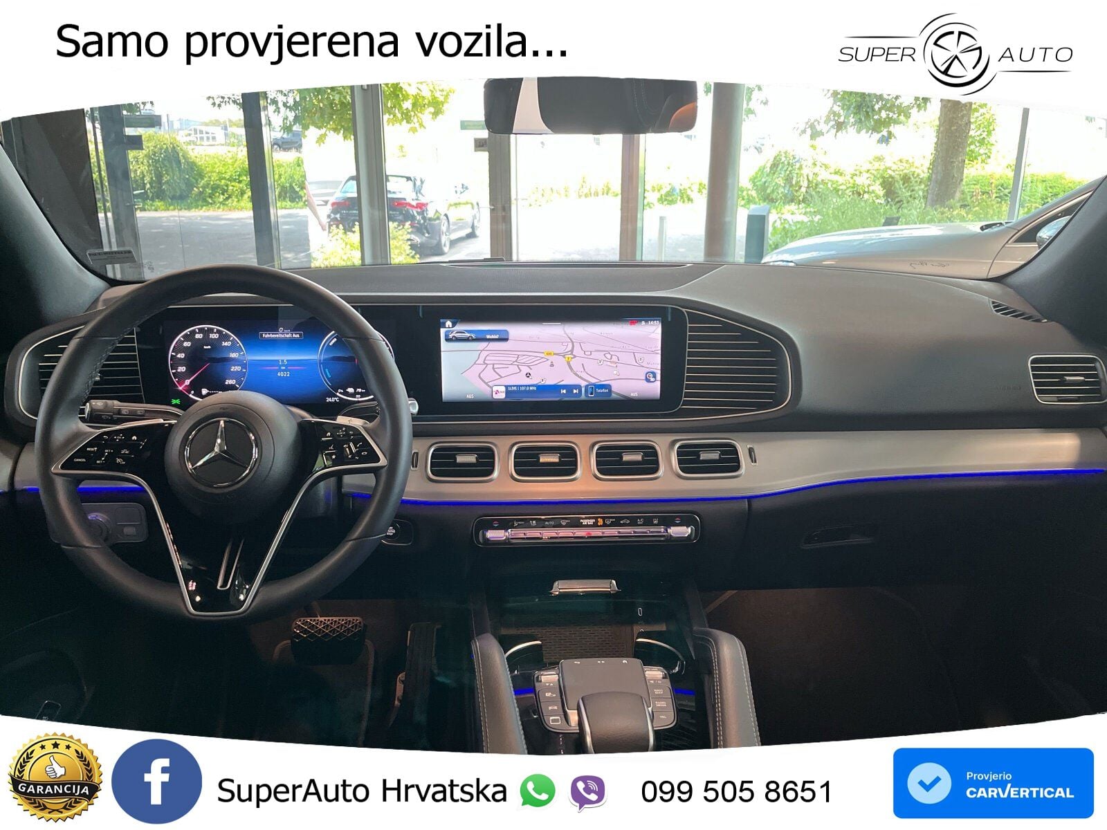 Mercedes GLE 350de (333 KS) 4MATIC 9G-TRONIC ZRAČNI+ACC+GR SJED+KAM+PANO
