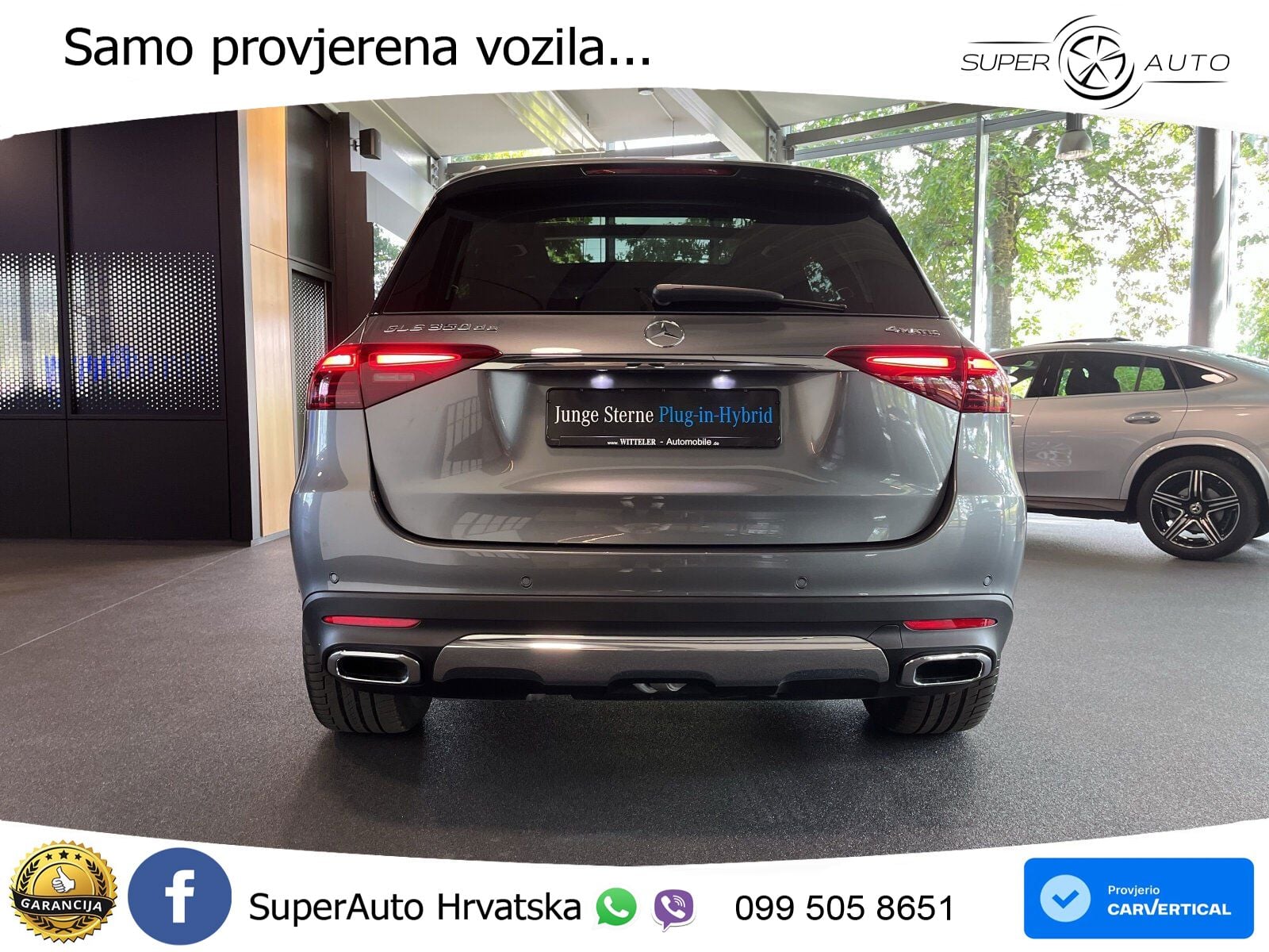 Mercedes GLE 350de (333 KS) 4MATIC 9G-TRONIC ZRAČNI+ACC+GR SJED+KAM+PANO