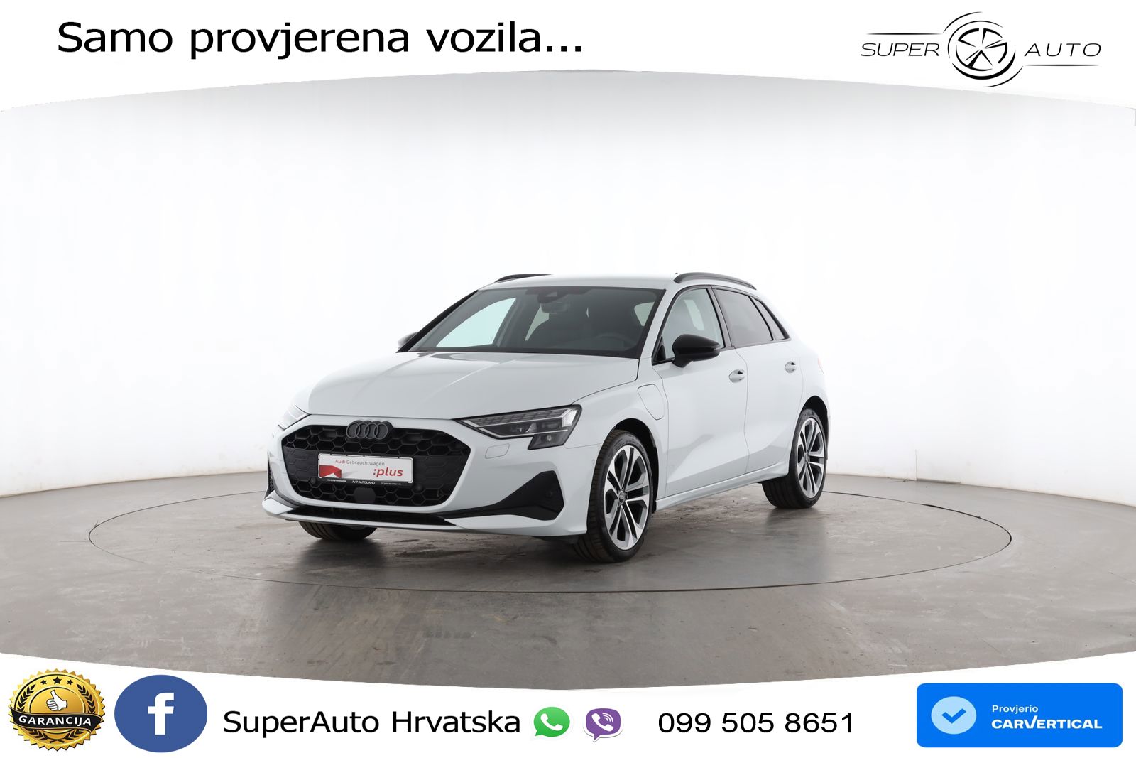 Audi A3 Sportback 40 TFSI e (204 KS) Plug-in Hybrid S tronic S line LED+GR SJED+ACC