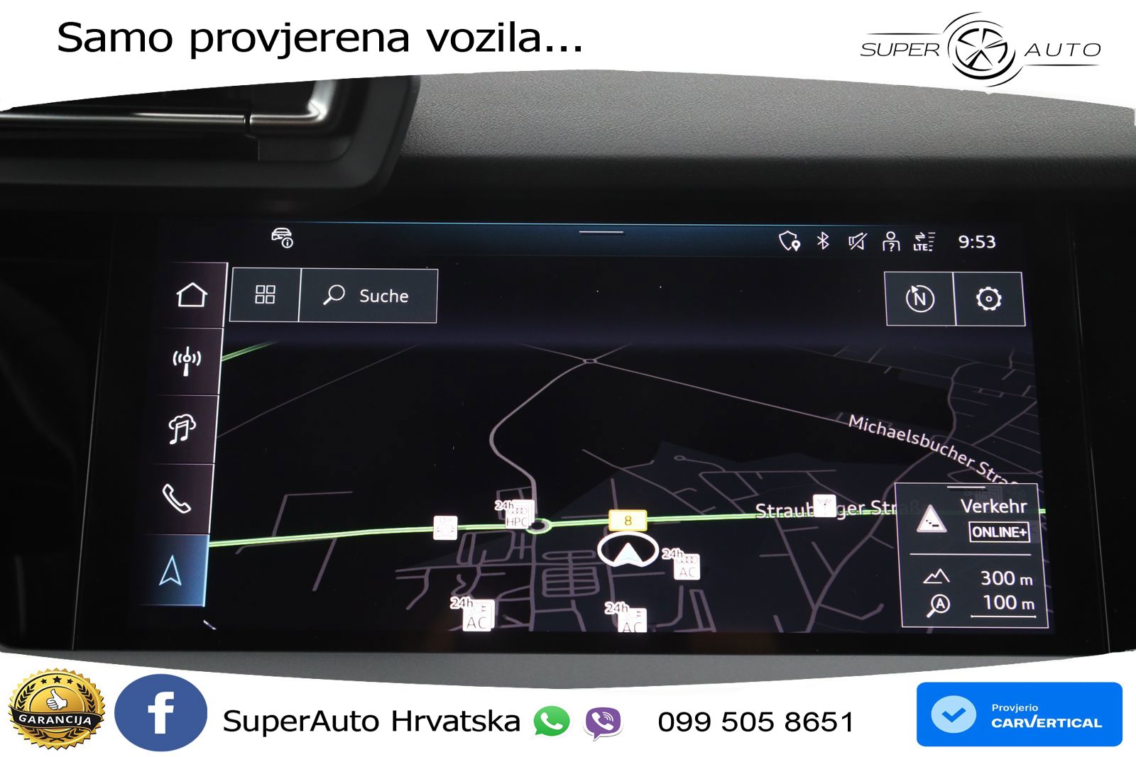 Audi A3 Sportback 40 TFSI e (204 KS) Plug-in Hybrid S tronic S line LED+GR SJED+ACC