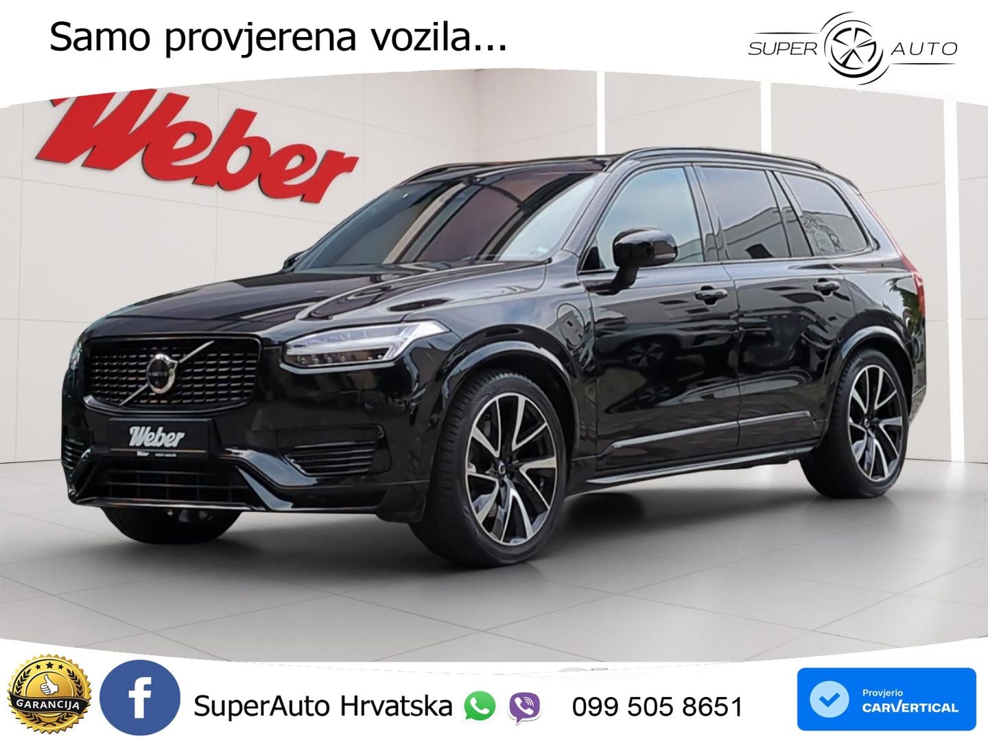 Volvo XC90 2.0 T8 AWD Automatic ACC+HEAD+4xGR SJED+360+PANO