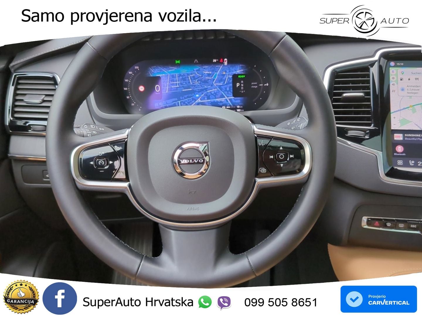 Volvo XC90 2.0 T8 AWD Automatic ACC+HEAD+4xGR SJED+360+PANO