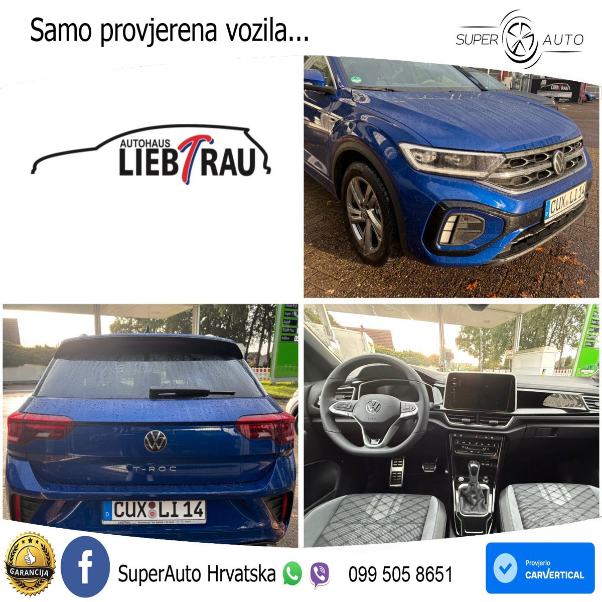 Volkswagen T-Roc 1.5 TSI (150 KS) DSG LED+GR SJED+ACC