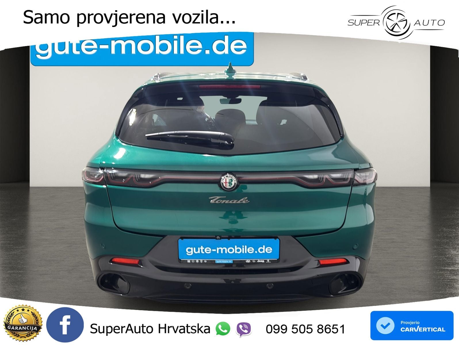 Alfa Romeo Tonale 1.5 VGT (160 KS) 48V-Hybrid TCT MATRIX+GR SJED+KAM