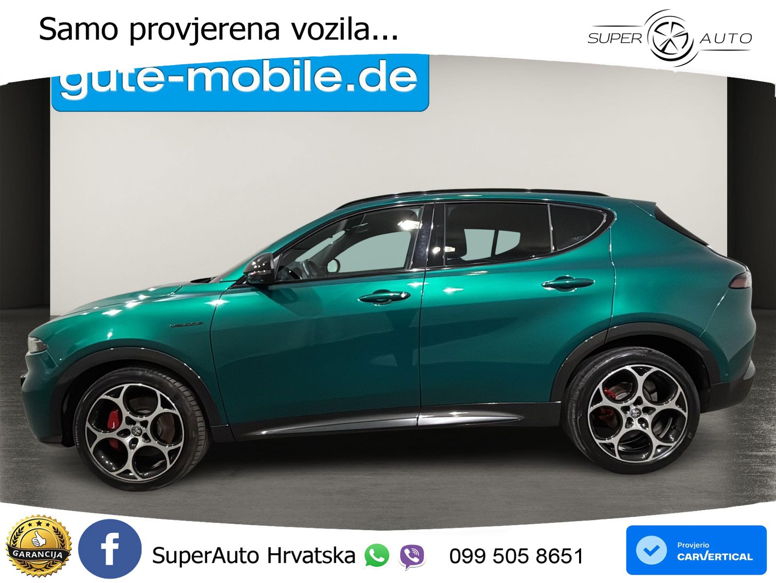 Alfa Romeo Tonale 1.5 VGT (160 KS) 48V-Hybrid TCT MATRIX+GR SJED+KAM