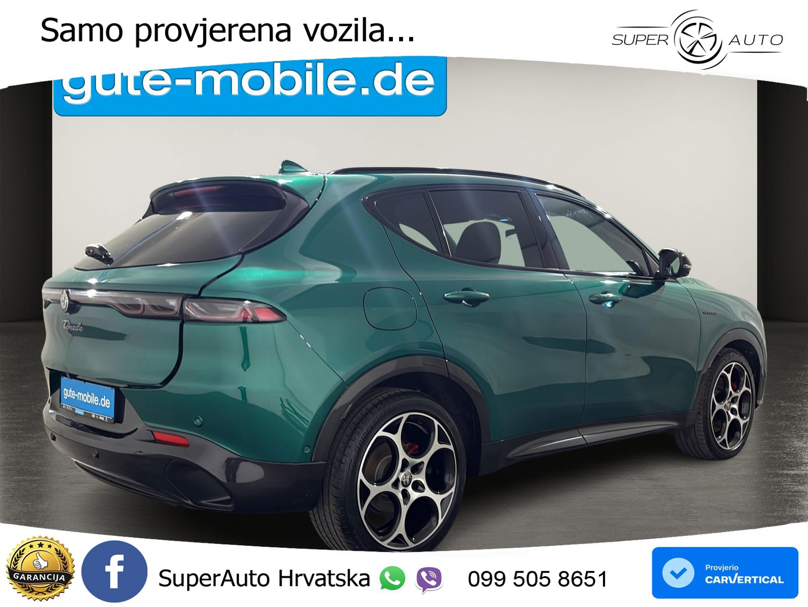 Alfa Romeo Tonale 1.5 VGT (160 KS) 48V-Hybrid TCT MATRIX+GR SJED+KAM