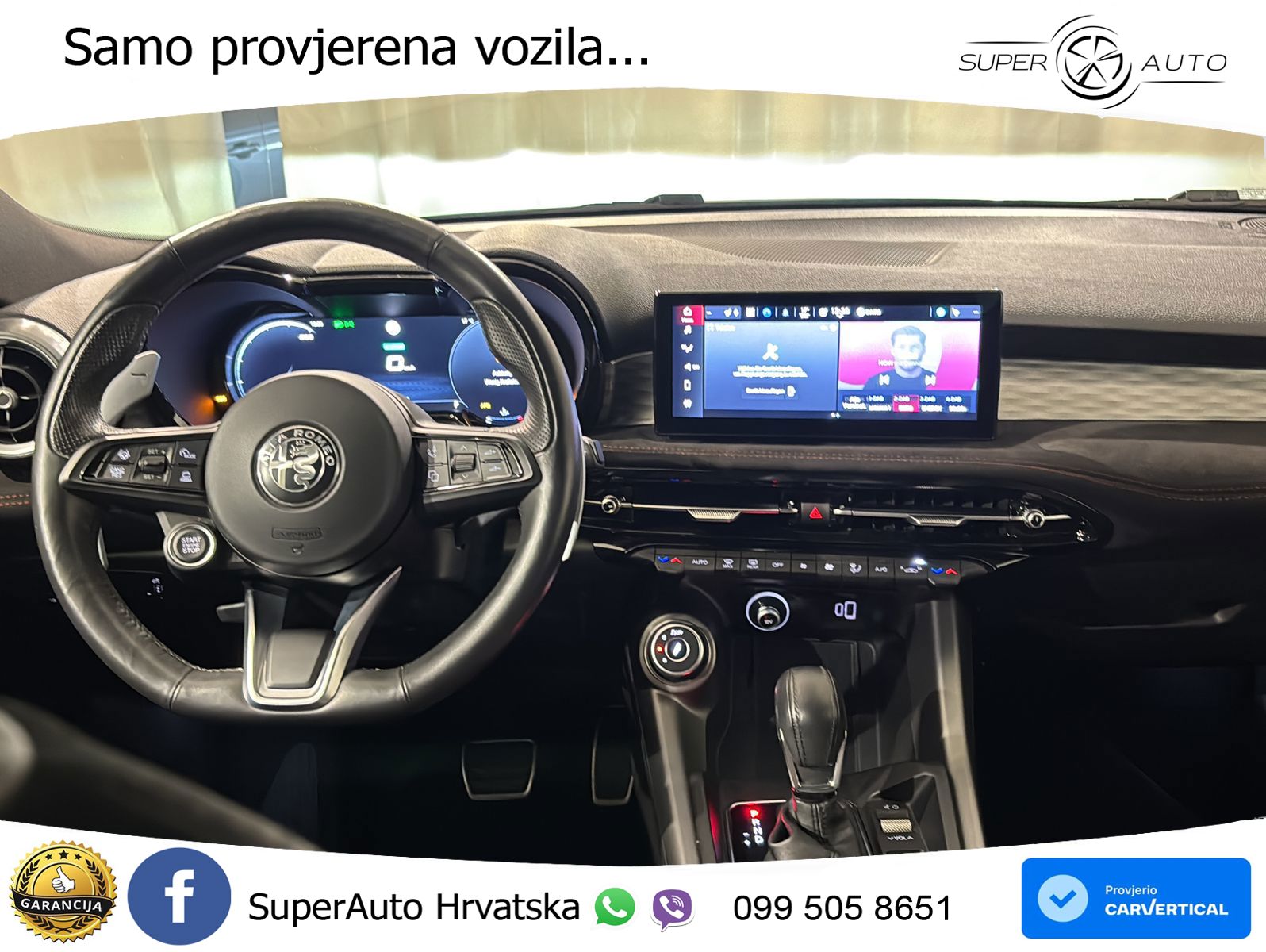 Alfa Romeo Tonale 1.5 VGT (160 KS) 48V-Hybrid TCT MATRIX+GR SJED+KAM