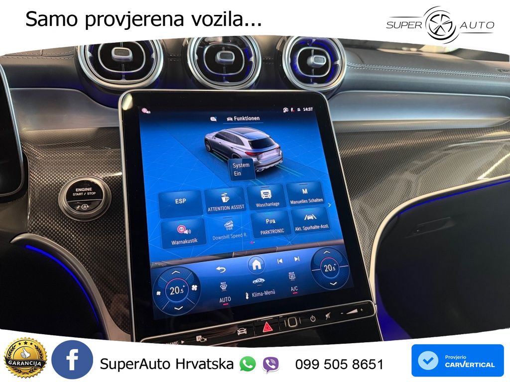 Mercedes GLC 220d (197 KS) 4MATIC 9G-TRONIC AMG LED+GR SJED+ACC